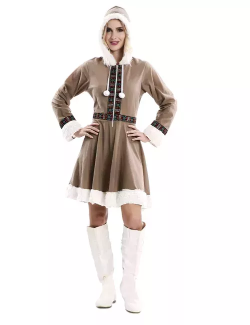 Photo du produit Déguisement robe esquimau femme