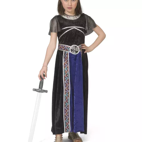 Photo du produit Déguisement robe guerrière fille