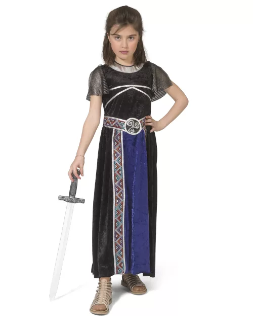 Photo du produit Déguisement robe guerrière fille