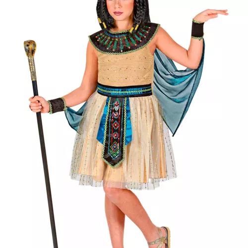 Photo du produit Déguisement robe reine égyptienne fille