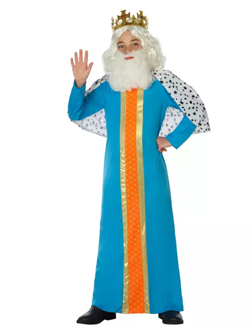 Photo du produit Déguisement roi mage bleu enfant