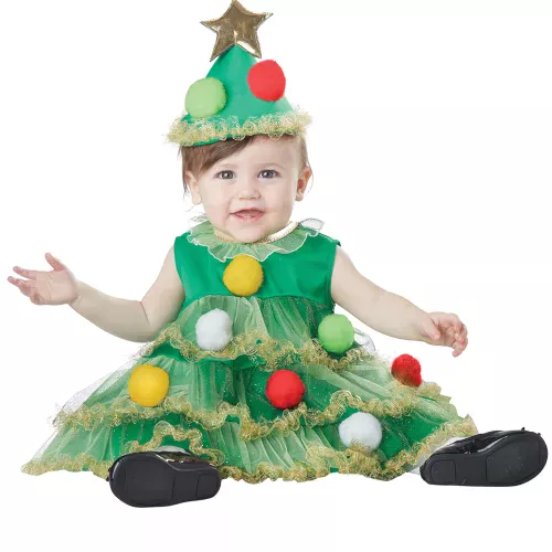 Photo du produit Déguisement sapin de Noel luxe bébé