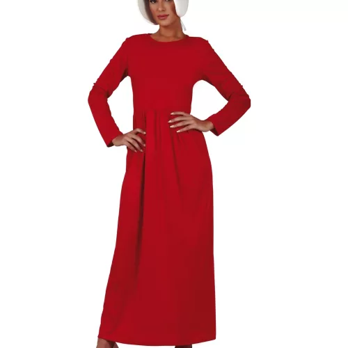 Photo du produit Déguisement servante rouge femme