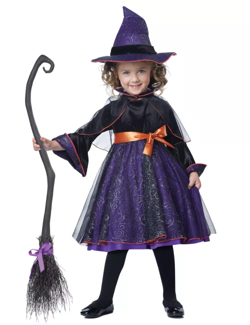 Photo du produit Déguisement sorcère abracadabra luxe fille