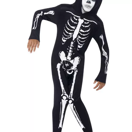 Photo du produit Déguisement squelette combi noir enfant