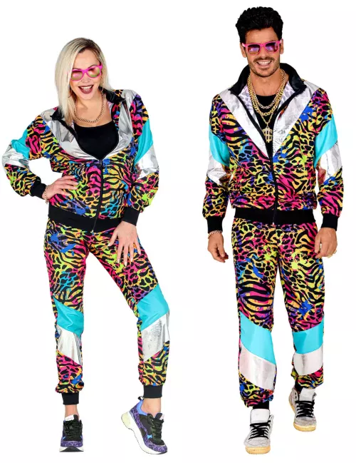 Photo du produit Déguisement survêtement imprimé animal multicolore adulte