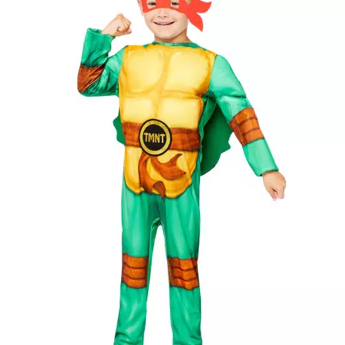 Photo du produit Déguisement Tortue Ninja avec 4 masques enfant