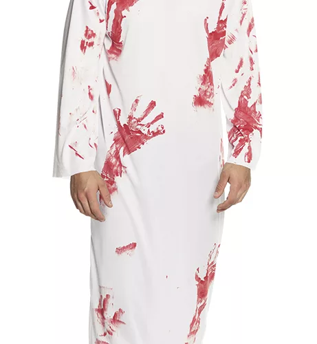 Photo du produit Déguisement tunique avec capuche ensanglantée adulte