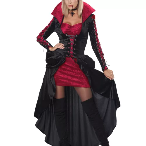 Photo du produit Déguisement vampire a laçages luxe femme