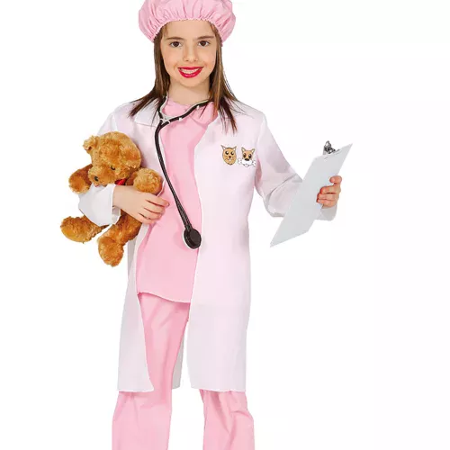 Photo du produit Déguisement vétérinaire rose fille