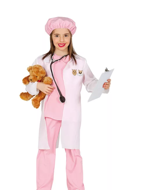 Photo du produit Déguisement vétérinaire rose fille
