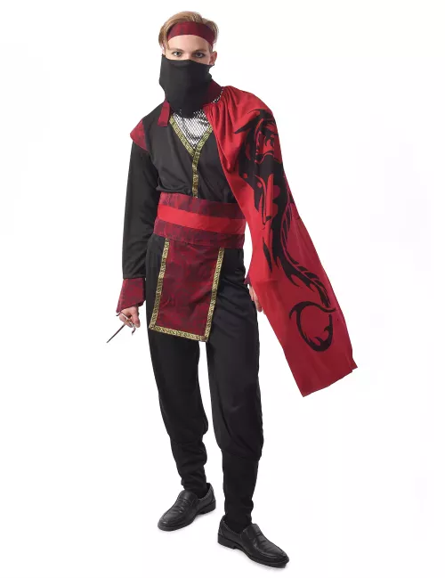Photo du produit Déguisement Yakusa rouge homme