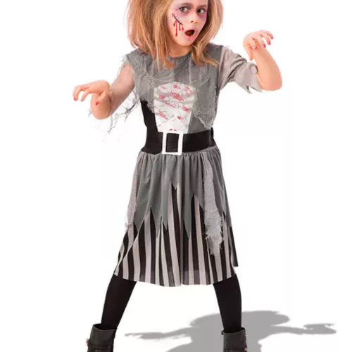 Photo du produit Déguisement zombie pirate grise fille