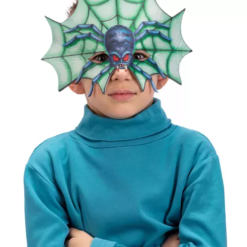 Photo du produit Demi masque araignée enfant