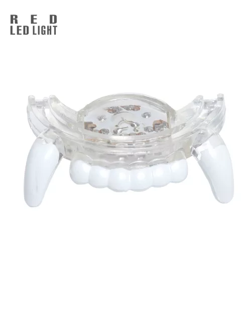 Photo du produit Dentier de vampire a LED rouge