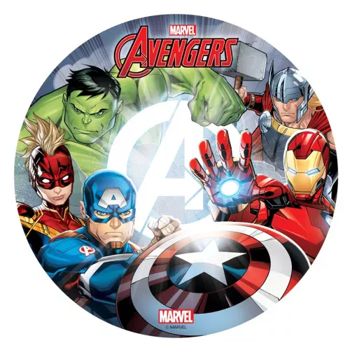 Photo du produit Disque en azyme Avengers 20 cm