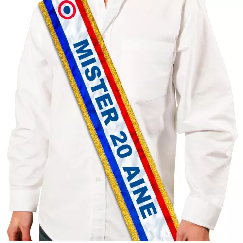 Photo du produit Écharpe tricolore Mister 20 aine