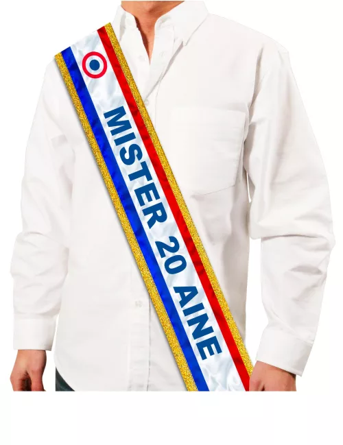 Photo du produit Écharpe tricolore Mister 20 aine