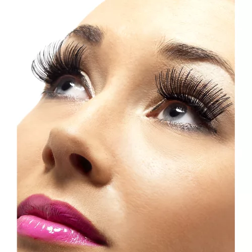 Photo du produit Faux cils courts noirs adulte