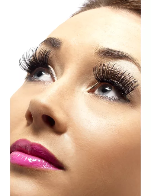 Photo du produit Faux cils courts noirs adulte