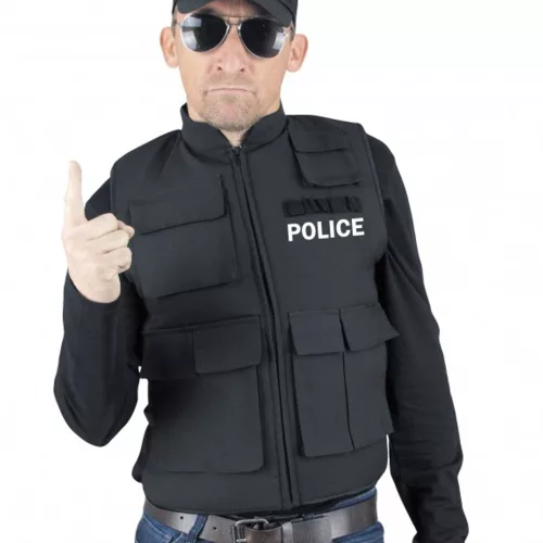Photo du produit Faux gilet pare-balles police adulte