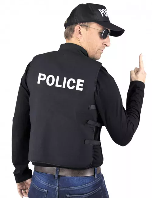 Photo du produit Faux gilet pare-balles police adulte