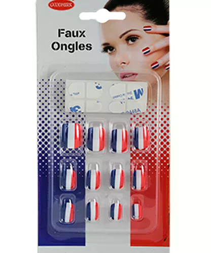Photo du produit Faux ongles supporter France femme