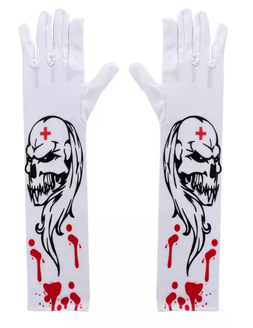 Photo du produit Gants zombie ensanglantés adulte