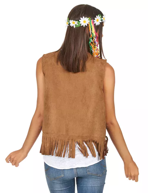 Photo du produit Gilet hippie femme 55 cm