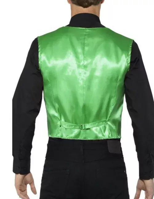 Photo du produit Gilet vert à sequins adulte