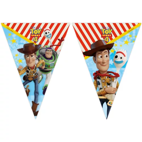 Photo du produit Guirlande 9 fanions Toy Story 4 2,3 m