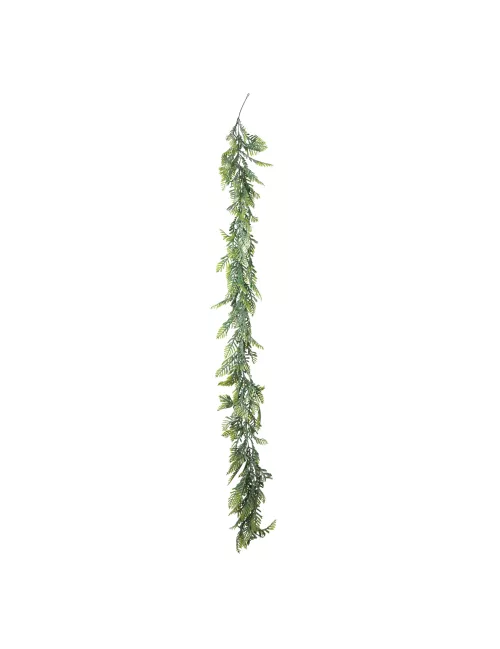 Photo du produit Guirlande de fougères verte 1,80 m