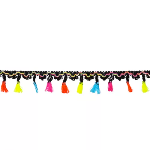 Photo du produit Guirlande en polyester mexicaine pompons 2 m