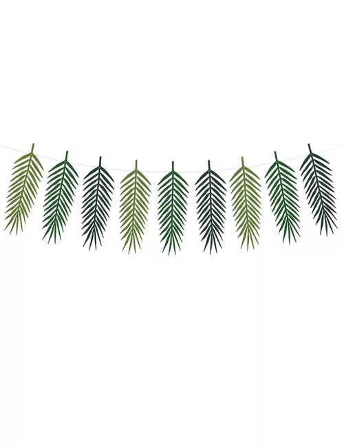 Photo du produit Guirlande feuilles exotiques Aloha 1.25 m