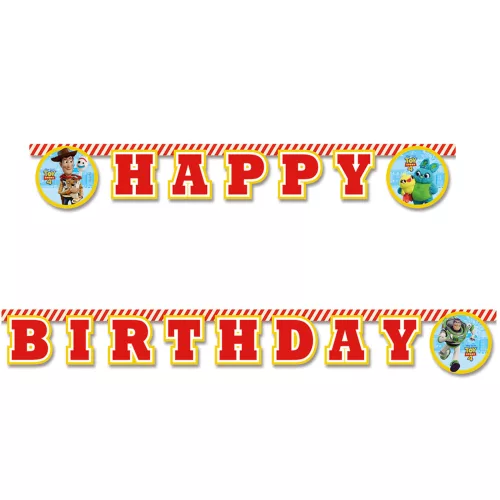 Photo du produit Guirlande Happy Birthday Toy Story 4