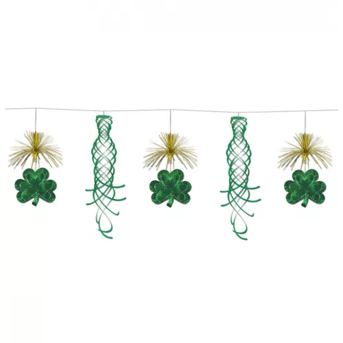 Photo du produit Guirlande suspension trèfles 3 m