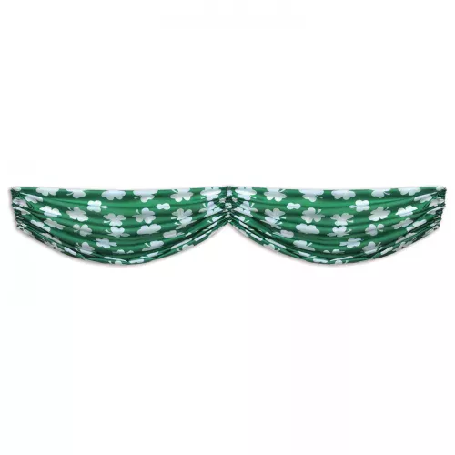 Photo du produit Guirlande verte motifs trèfles 150 cm