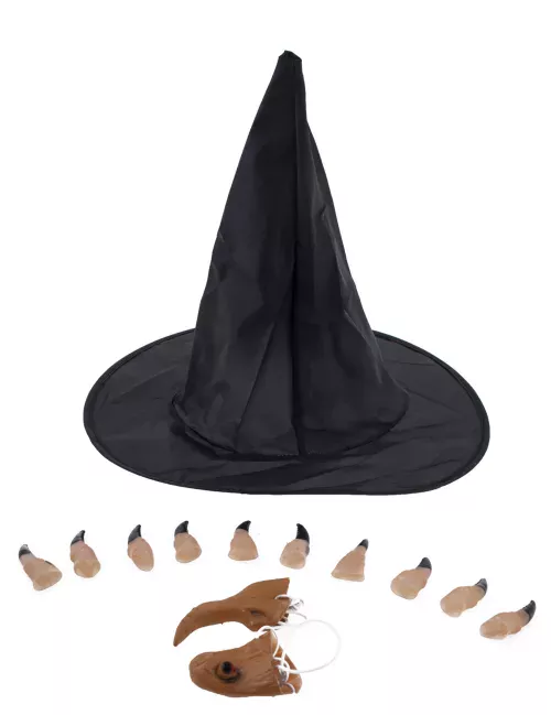 Photo du produit Kit accessoires sorcière femme