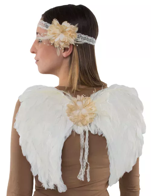 Photo du produit Kit ailes d'ange et bandeau adulte