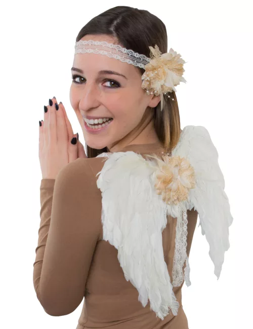 Photo du produit Kit ailes d'ange et bandeau adulte