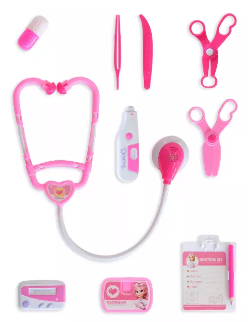 Photo du produit Kit de docteur 10 pièces rose