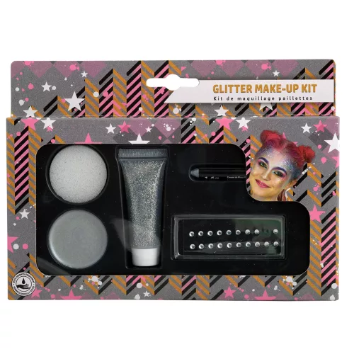 Photo du produit Kit de maquillage gris pailleté