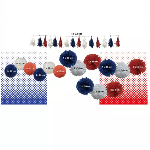 Photo du produit Kit décorations supporter France