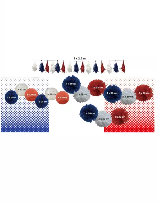 Photo du produit Kit décorations supporter France