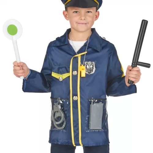 Photo du produit Kit déguisement et accessoires de policier enfant