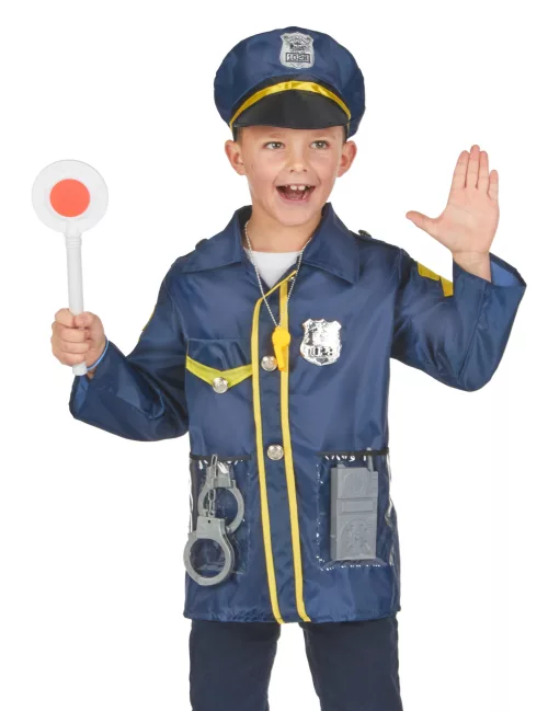Photo du produit Kit déguisement et accessoires de policier enfant