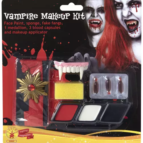Photo du produit Kit maquillage et accessoires vampire