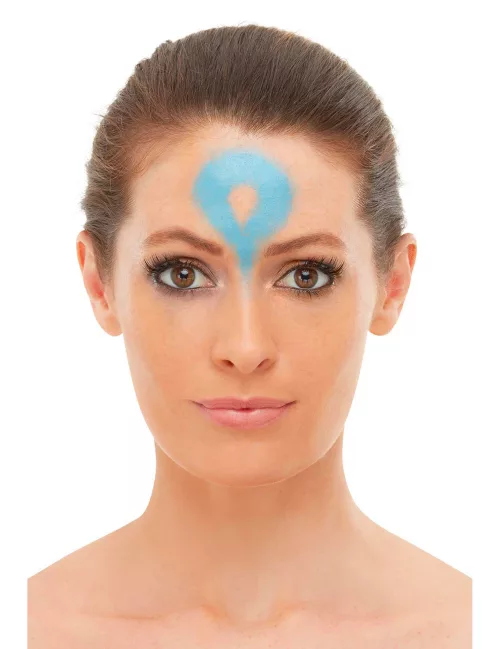 Photo du produit Kit maquillage paon femme