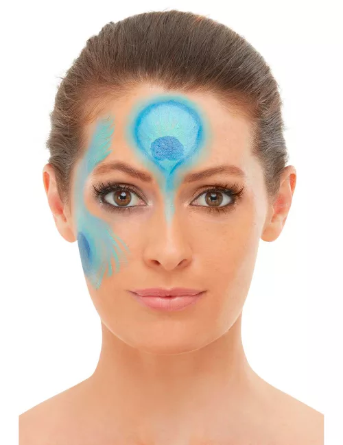 Photo du produit Kit maquillage paon femme