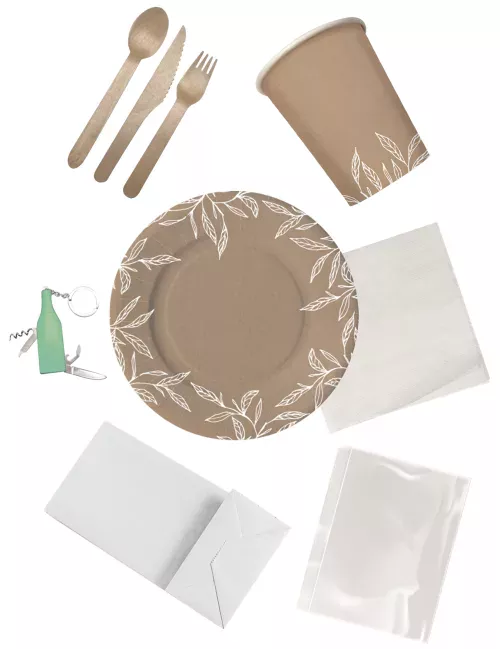 Photo du produit Kit picnic écologique 4 personnes